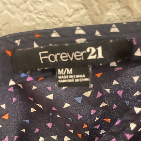 Knee-Length Multicolored Fit and Flare Dress - Picture 7 of 7